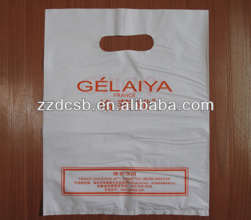 HDPE Plastic Die Cut Bag