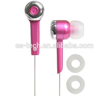 OEM wired stereo rope cable earphone in ear rope cable earphone