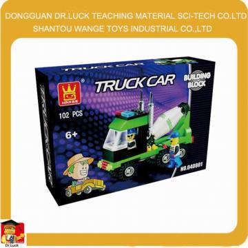 kid intelligence toy truck building blocks