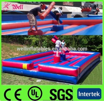 Most fun inflatable wipeout / inflatable wipeout course for sale