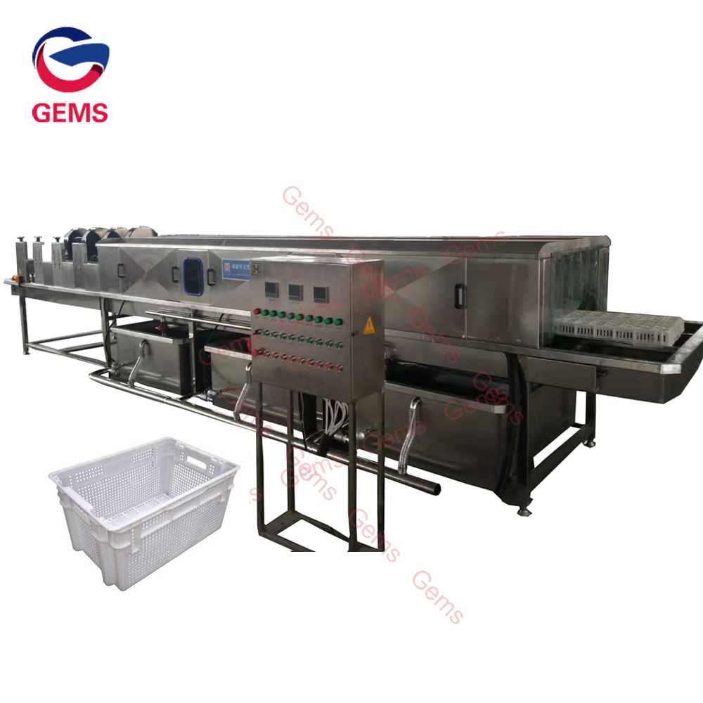 Automatic Turnover Pallet Washer Box Washing Machine