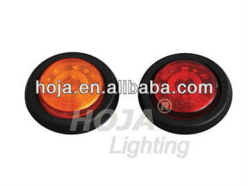 2-1/2 inch LED Round Marker and Clearance led side mark lamp for truck