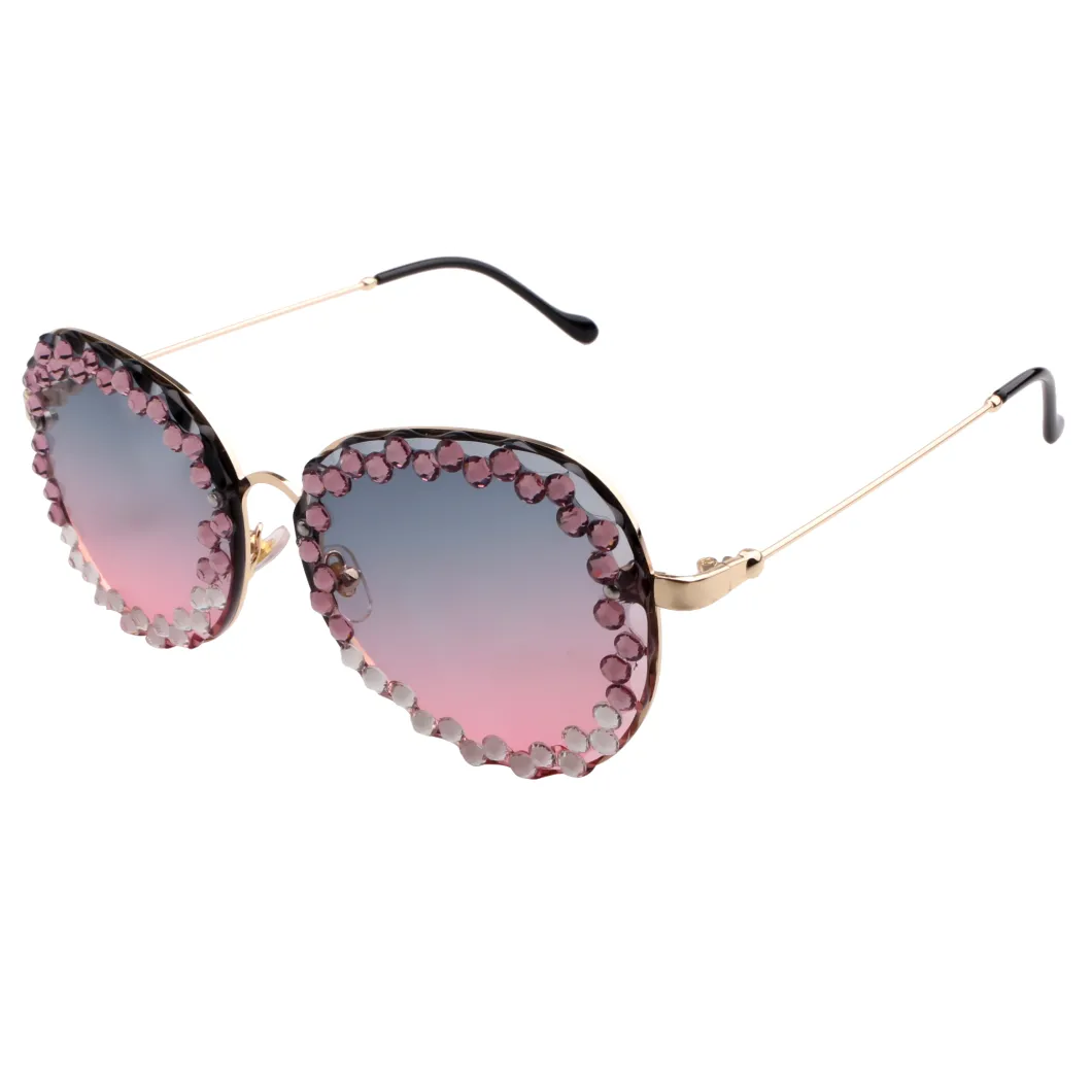 2020 Frameless Diamond Sunglasses