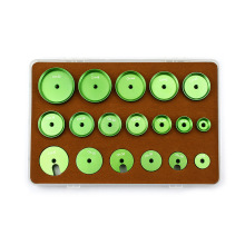 18pcs Bezel Dies Watch Back Case Pressing Mold and Tools Set for Watch Repair