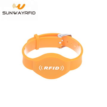 Cheap passive PVC 14443a nfc 13.56mhz rfid wristband