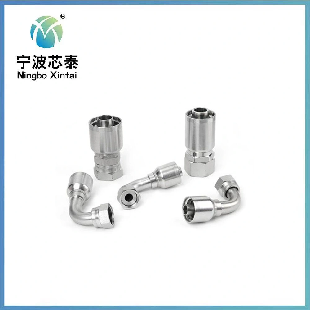 China OEM ODM Supplier Flat Face Parker Hydraulic Hoses and Round All Sizes Elow One Piece Fittings Near Me