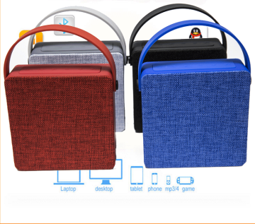 Outdoor Portable Powerful Fabric Bluetooth Speaker