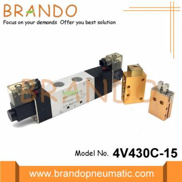 4v 400series G1/2 &#39;&#39; Valvola di solenoide pneumatica