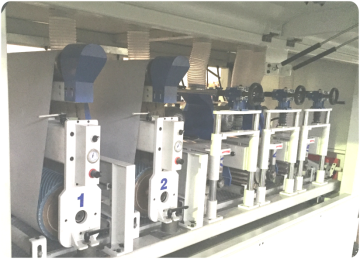 Automatic wood door polishing equiment machine