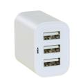 Cargador de pared 15W 3-PORT USB enchufe cargador de pared