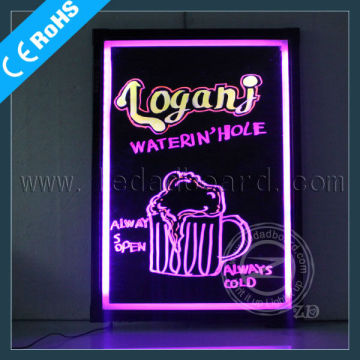 Restaurant Illuminated LED Menu Board