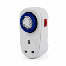 24 Hour Energy Saving Mechanical Timer with UK Plug: Efficient Time Management for Energy Conservation