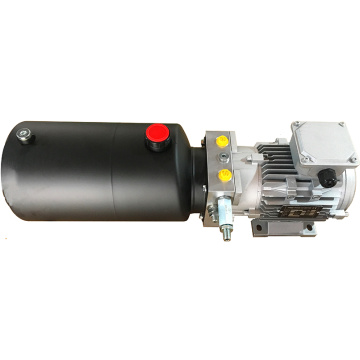 Hydraulic pump unit for dock leveller