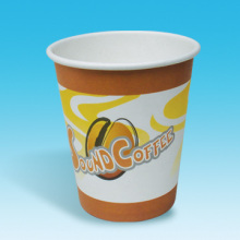 White Paper Coffee Cup for Six Color Print