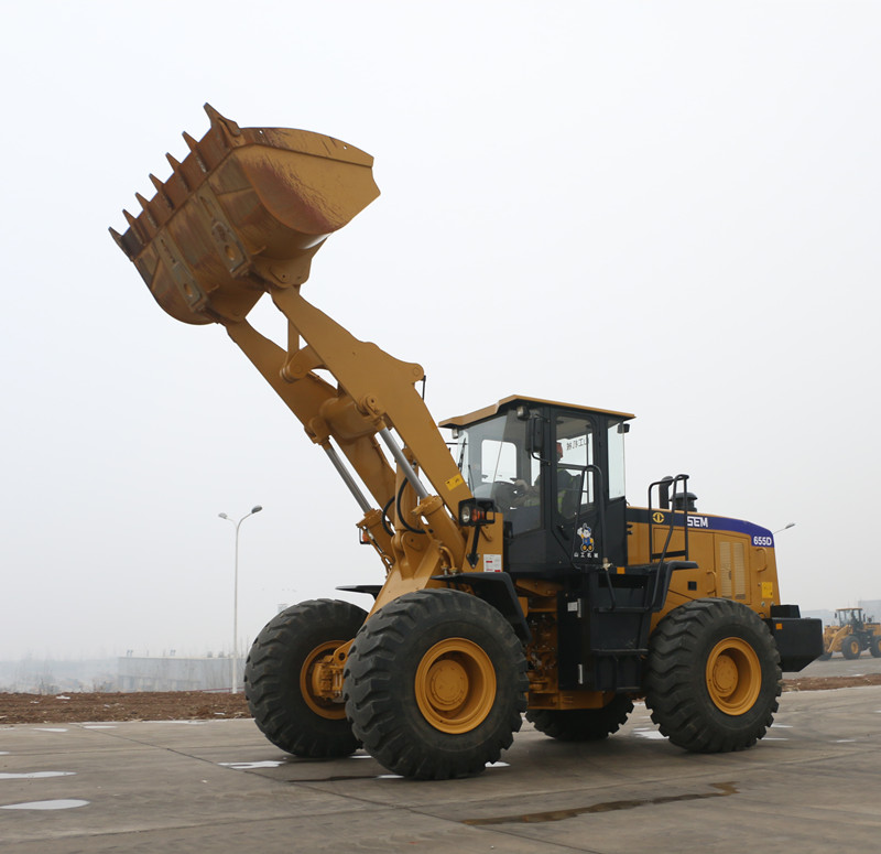 SEM655d Carregadeira de Rodas Heavy Duty 5Ton