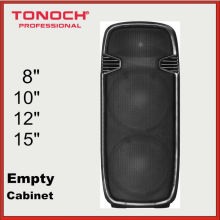 Double 15" Woofer Portable Speaker Cabinet Boxes