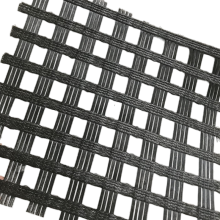 High Intensity Fiberglass Geogrid For Highway Construction