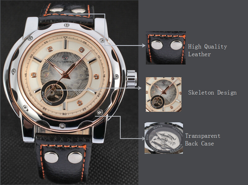 New Automatic sub-dial date Casual Mens watches