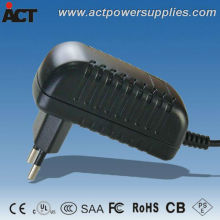 SAA CE approved dc 9v 300ma adapter for warner alarm equipment