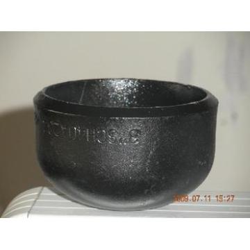 Black Carbon Steel Pipe End Cap