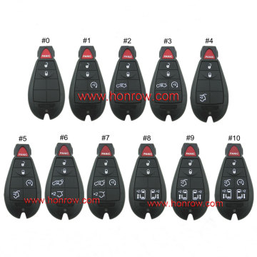 Hot-selling 11pcs/set Chrysler remote key with 315mhz , Chrysler key chrysler 300c remote key