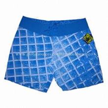 Women's Shorts, Polyester Microfiber with Printing