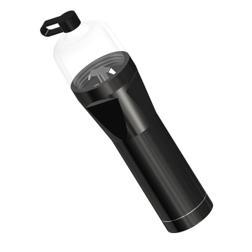 USB Rechargeable Herb Grinder Protable Crusher Black 6.4inch