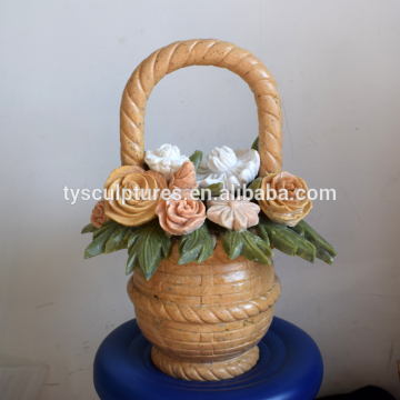 Factory design garden decoration custom plant pot stone little flower pot