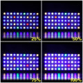 Luces LED para acuarios de arrecifes de coral de espectro completo de 165 vatios