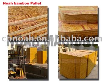 block machine Bamboo pallet