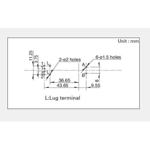 RS60N11M Series Slide Potentiometer