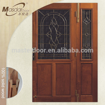 Modern interior glass door for wooden frame Guangzhou