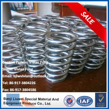 titanium and titanium alloy spring