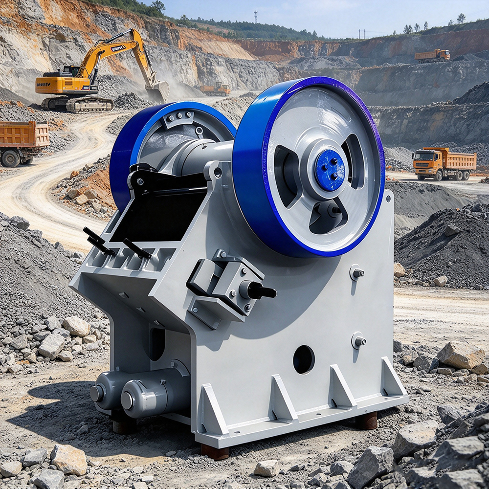 planta de britagem de minério de cobre copper ore crushing plant