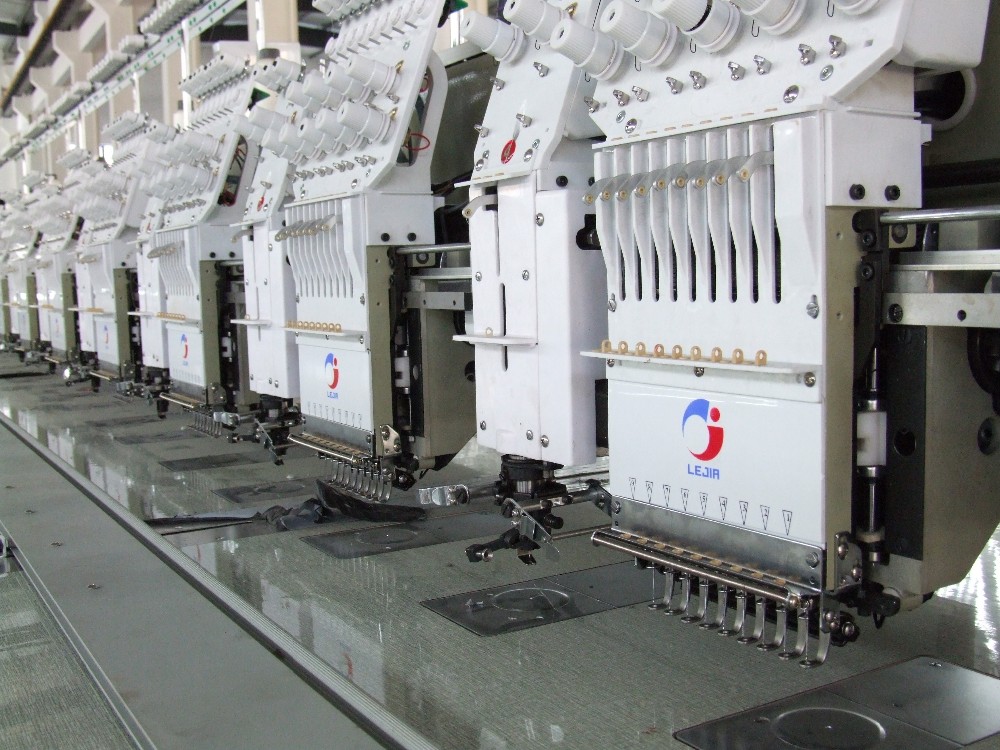 Lejia Multi-Head Taping/Cording Embroidery Machine