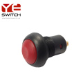 YESWITCH 12mm IP67 Self-lock Pushbutton Red Switch
