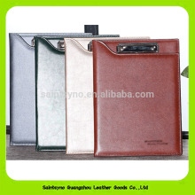 16052 Professional faux leather document holder with custom logo