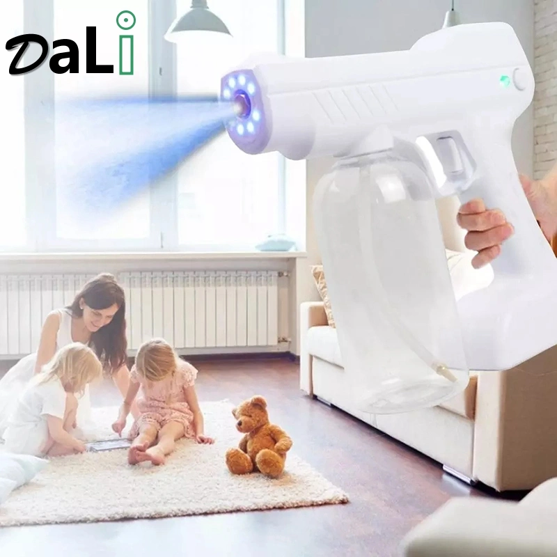 Fogger 800ml Wireless Electric Sprayer Portable Handheld Disinfection Blue Light Nano Gun Atomizer Machine