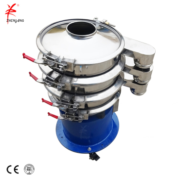High productive alloy powder vibrating sieve separator