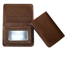 Men PU business cardholder 2014 brown color