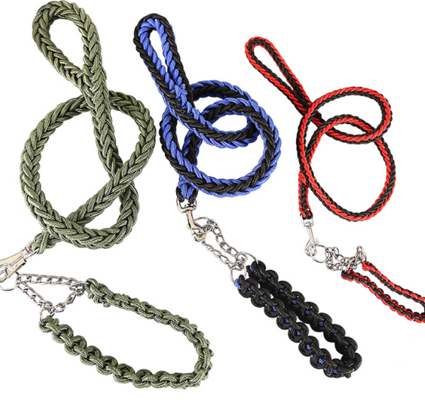 Braided Nylon Dog Leash