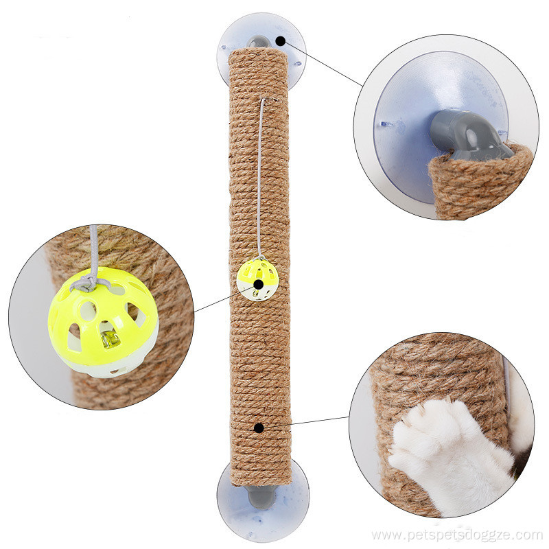 Anti-scratch Rub Grinding Claw Sucker Cat Climbing Toy