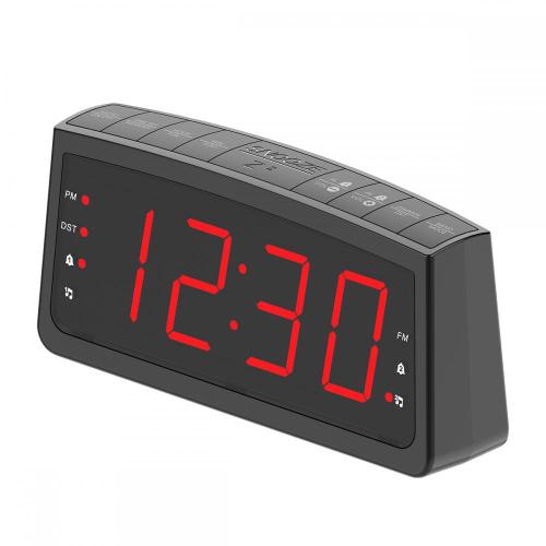 Baru Kedatangan LCD Digital Display Cerdas Kamar Tidur Meja Radio Kontrol Jam Alarm