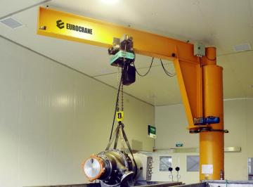 Wall-mounted jib crane 10t