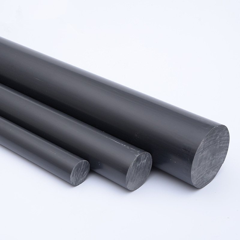 Stor diameter Grå PVC Solid Rod