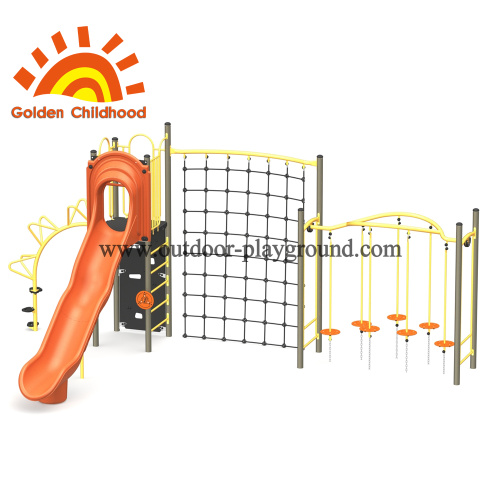 Structure d&#39;escalade orange pour enfants