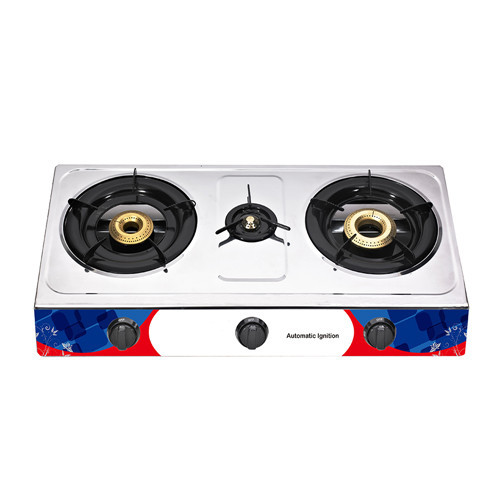 Butterfly 3 Burner Stove Stainless Steel