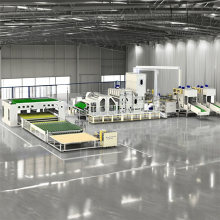 Non Woven Soft Wadding Comforters Production Line for Quilt