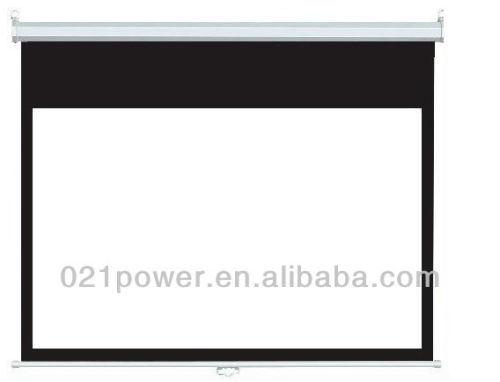 Auto-Locking Manual Screen/wall mount screen