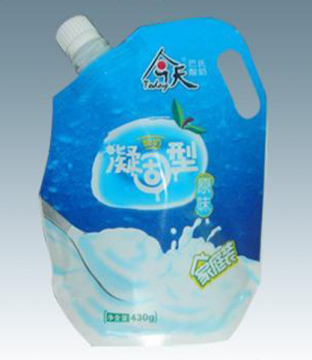 Plastic Liquid Pouch / Spout Pouch